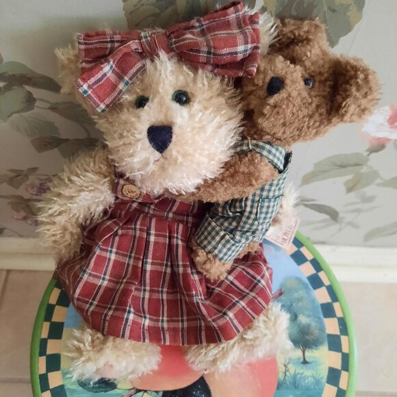 Collectible Boyds Bear Set Momma with Baby - Picture 2 of 7